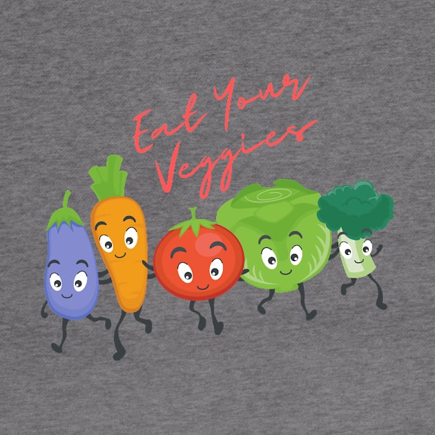 Eat Your Veggies by Whitelaw Tees